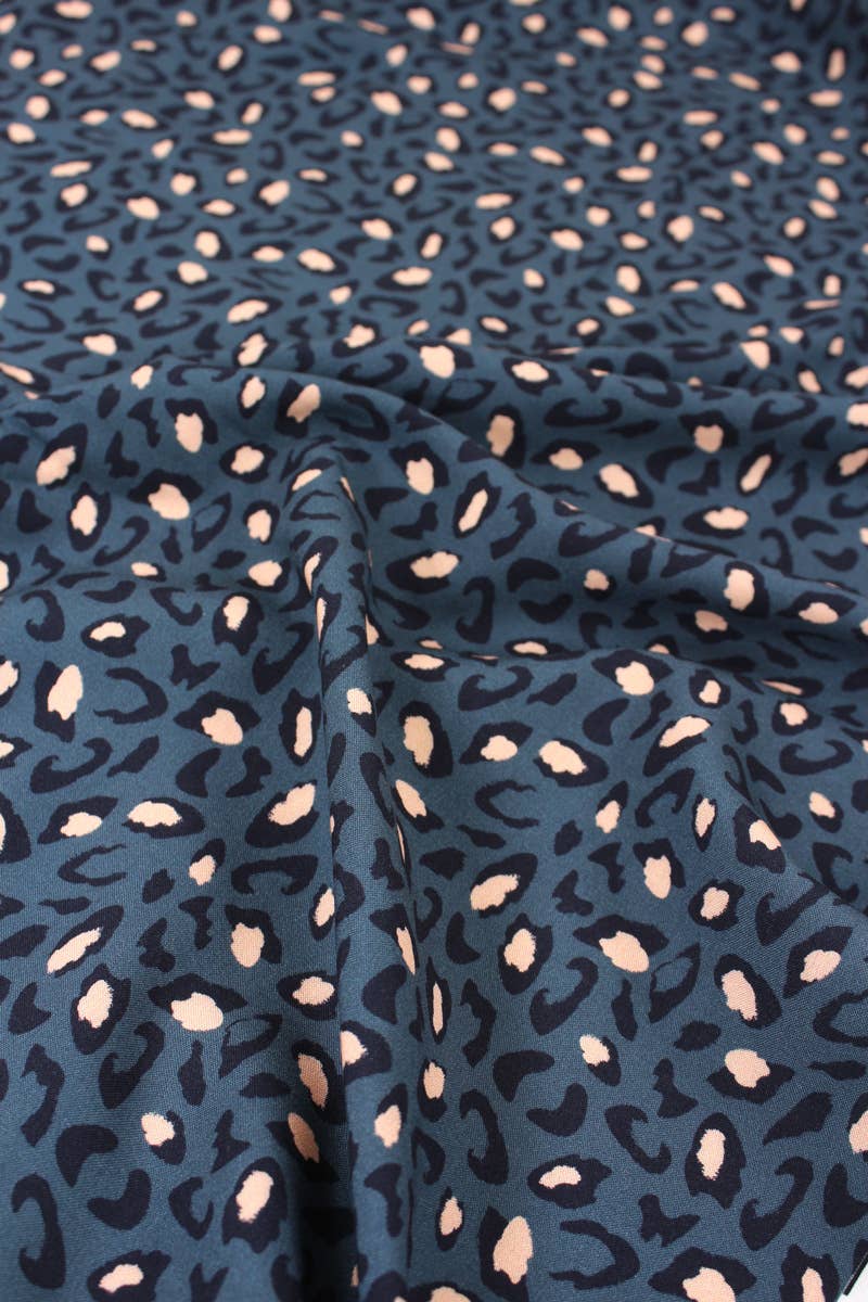 Bagheera Blue Viscose