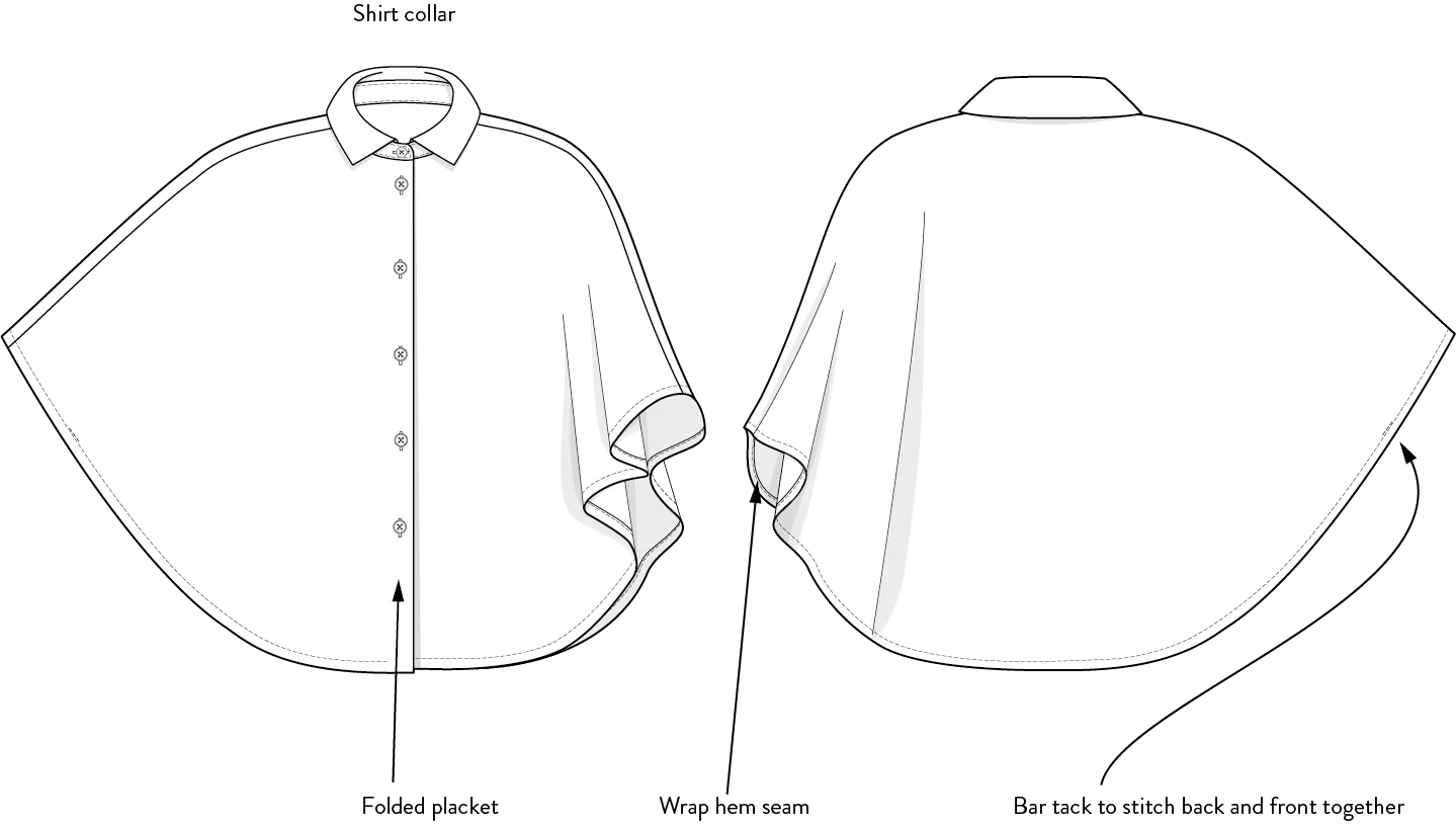 Poncho Shirt