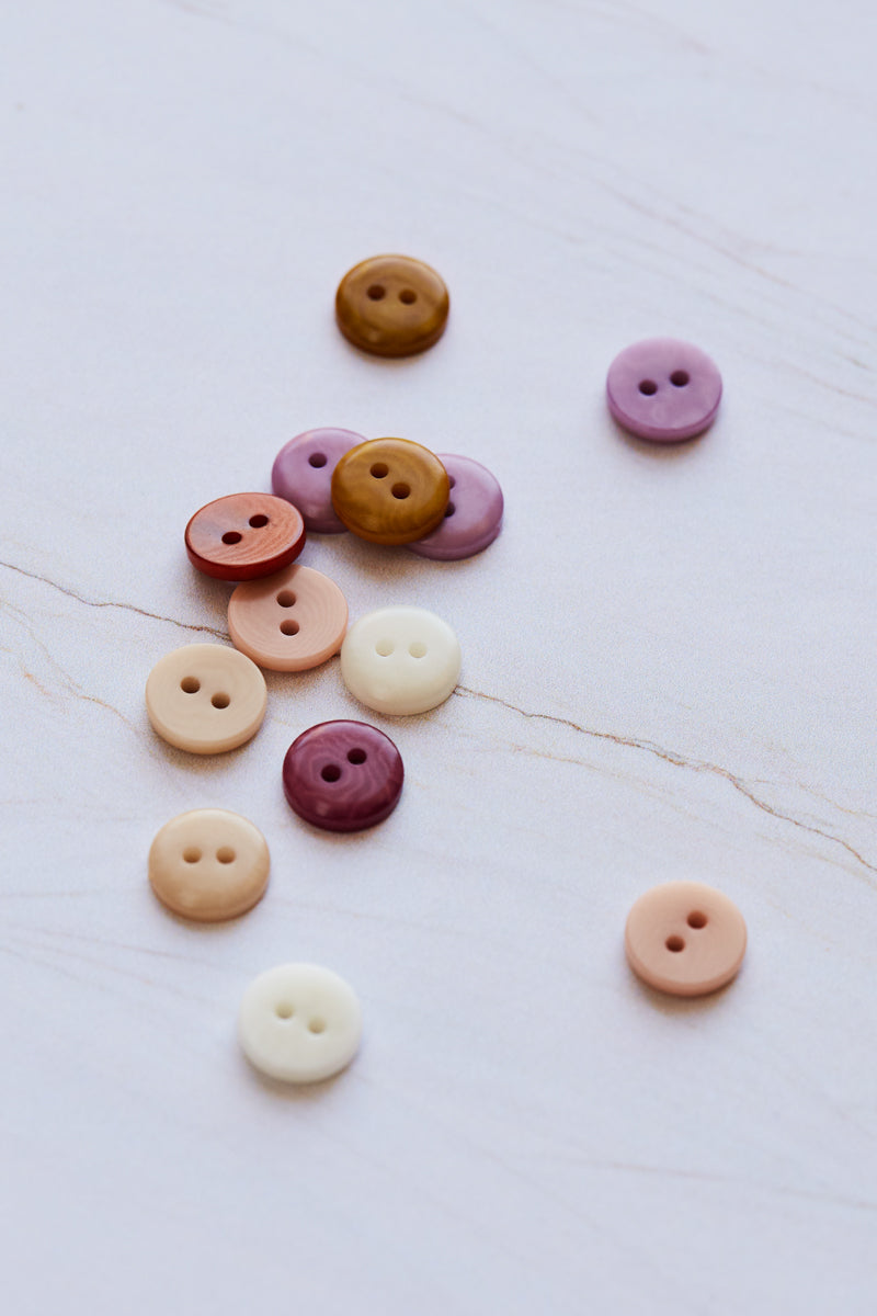 2-hole Corozo Button - 11 mm