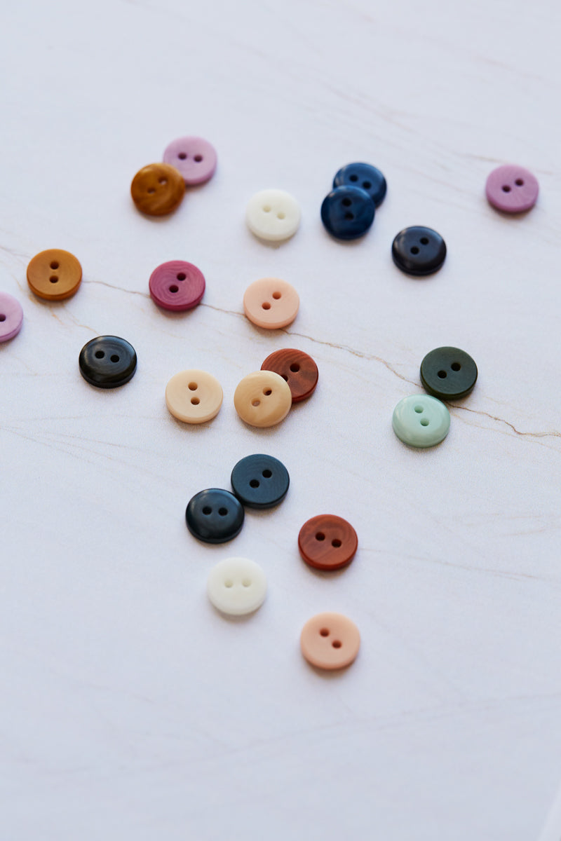 2-hole Corozo Button - 11 mm