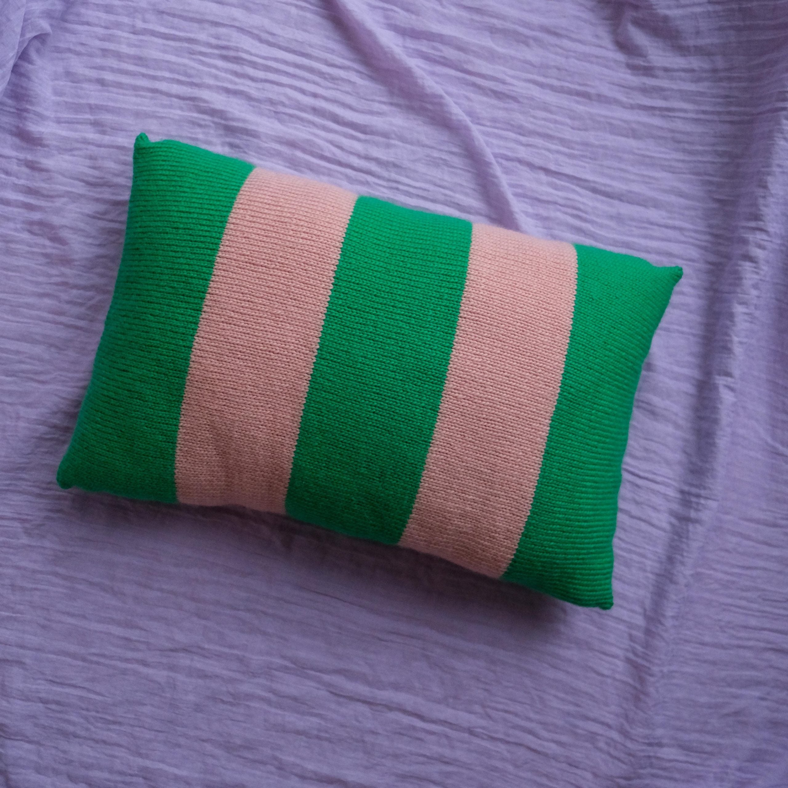 Colorblock pillow