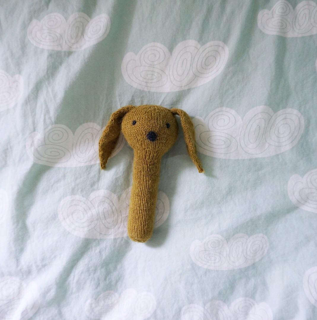 Bunny rattle