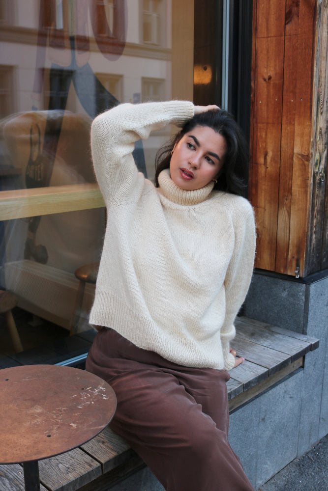 Rauma 435B Mild Mohair knitting pattern