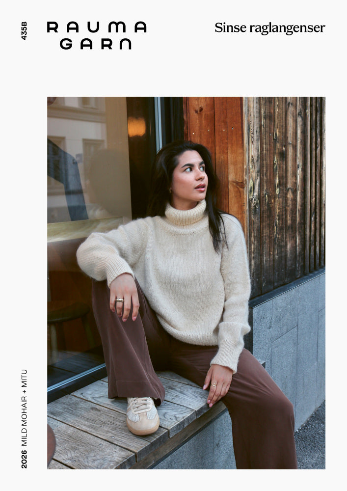 Rauma 435B Mild Mohair knitting pattern