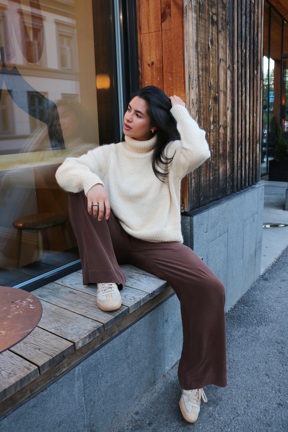 Rauma 435B Sinse raglangenser in Mild Mohair