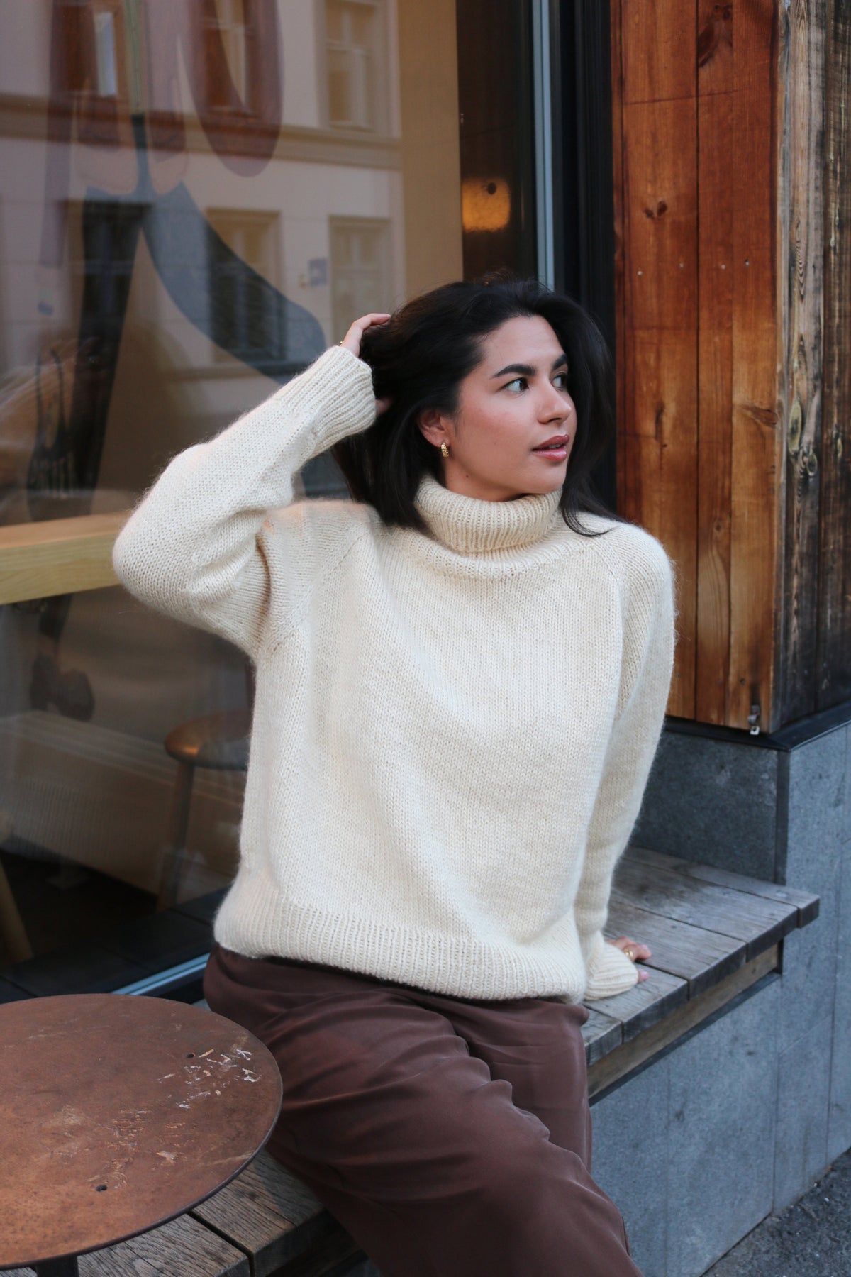 Rauma 435B Sinse raglangenser in Mild Mohair