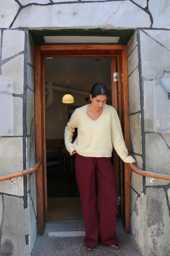 Rauma 445B Mild Mohair knitting pattern