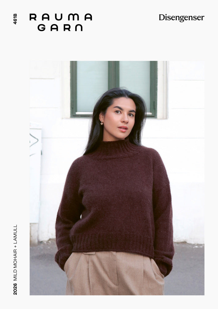 Rauma 461B Mild Mohair knitting pattern
