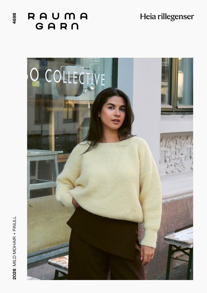 Rauma 469B Mild Mohair knitting pattern