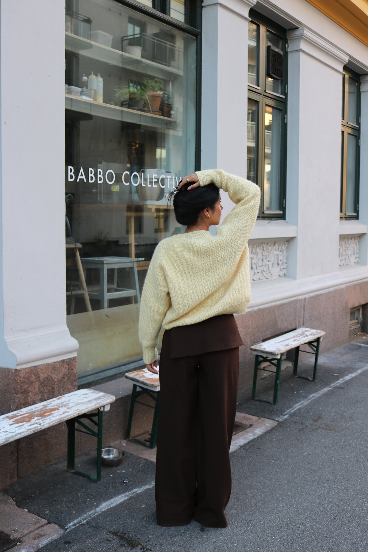 Rauma 469B Heia rillegenser in Mild Mohair