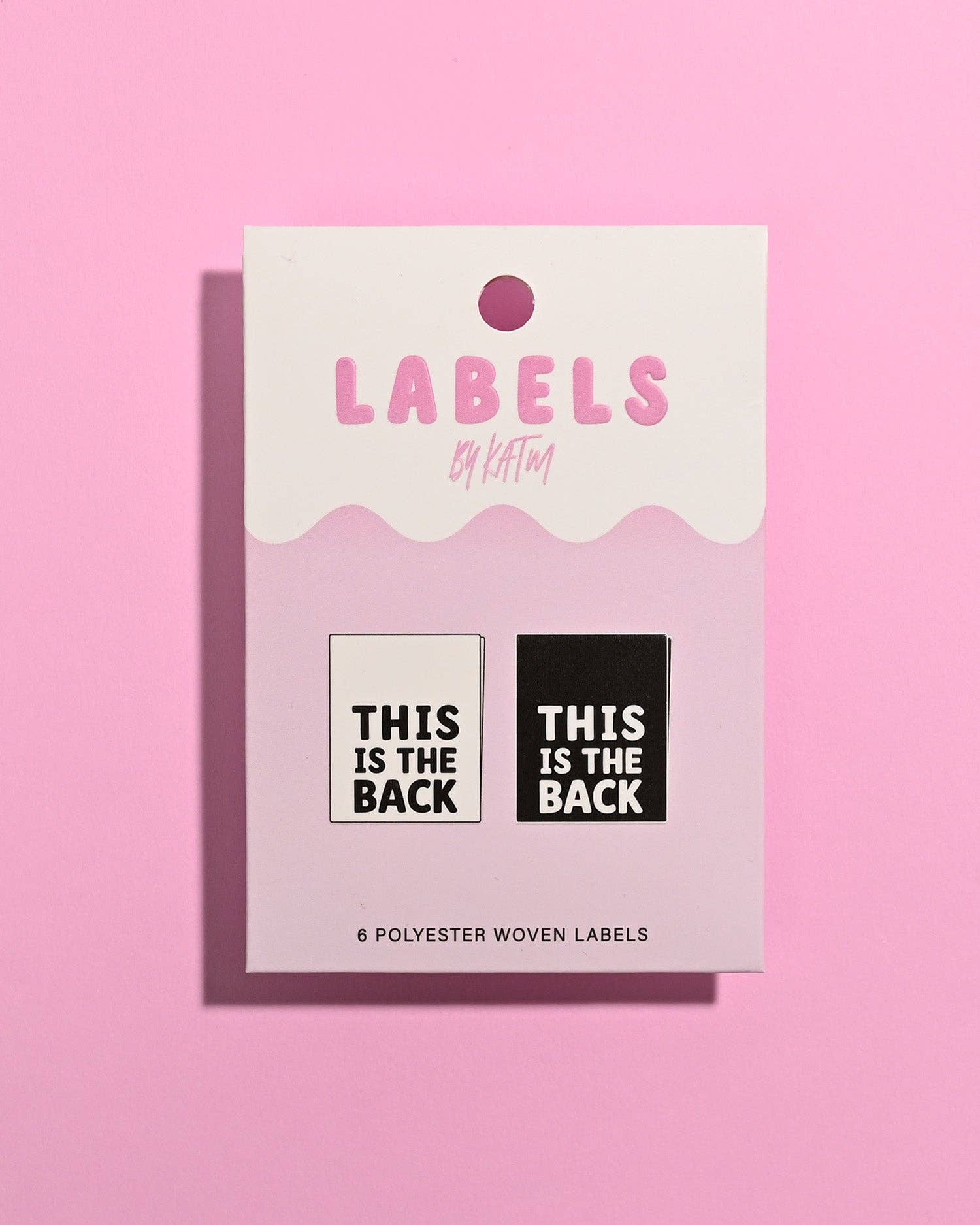 This is The Back Woven Labels