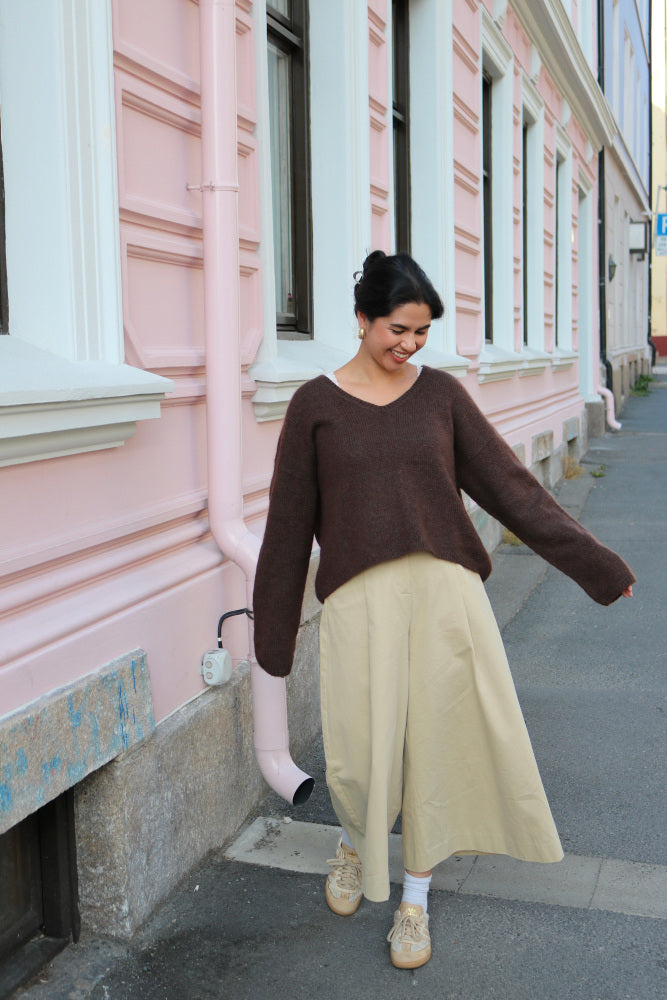 Rauma 542 Mild Mohair knitting pattern
