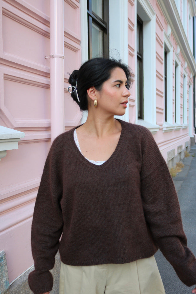Rauma 542 Mild Mohair knitting pattern