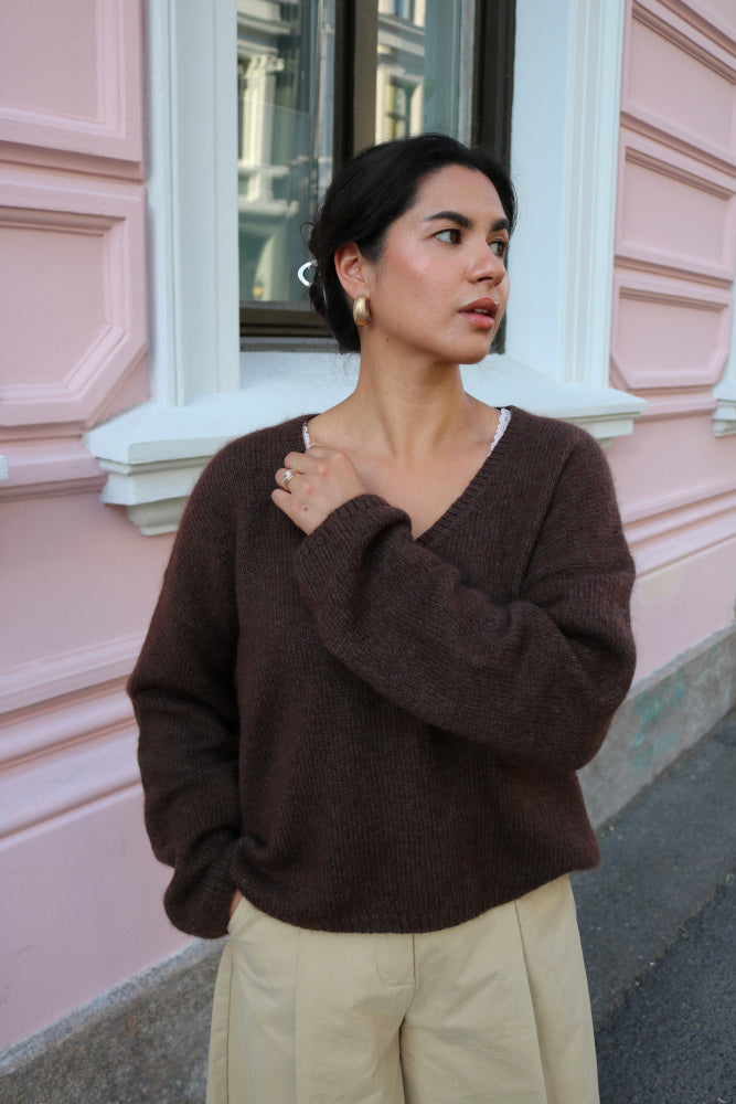 Rauma 542 Mild Mohair knitting pattern
