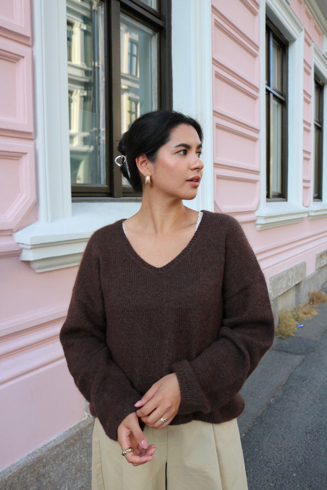 Rauma 542 Mild Mohair knitting pattern