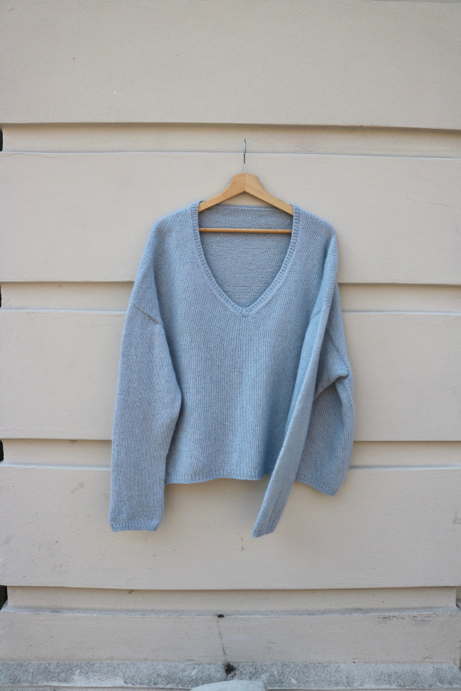 Rauma 542 Mild Mohair knitting pattern
