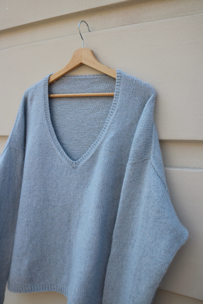 Rauma 542 Mild Mohair knitting pattern
