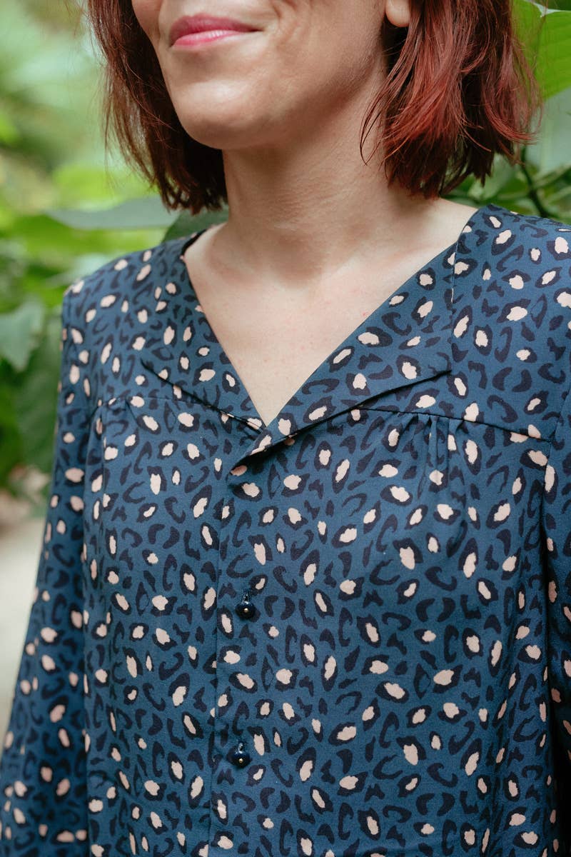 Bagheera Blue Viscose