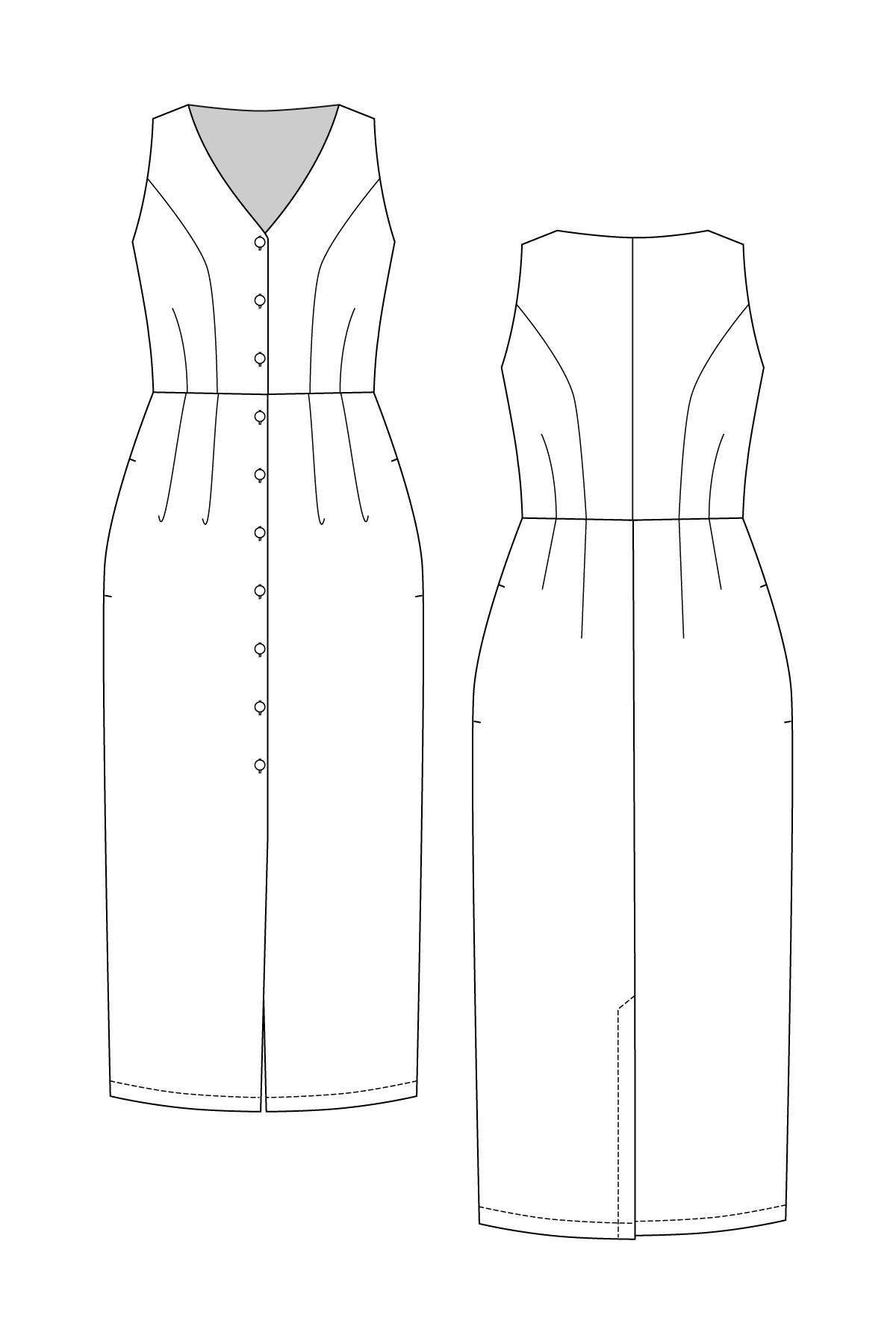 Asteri Dress & Vest