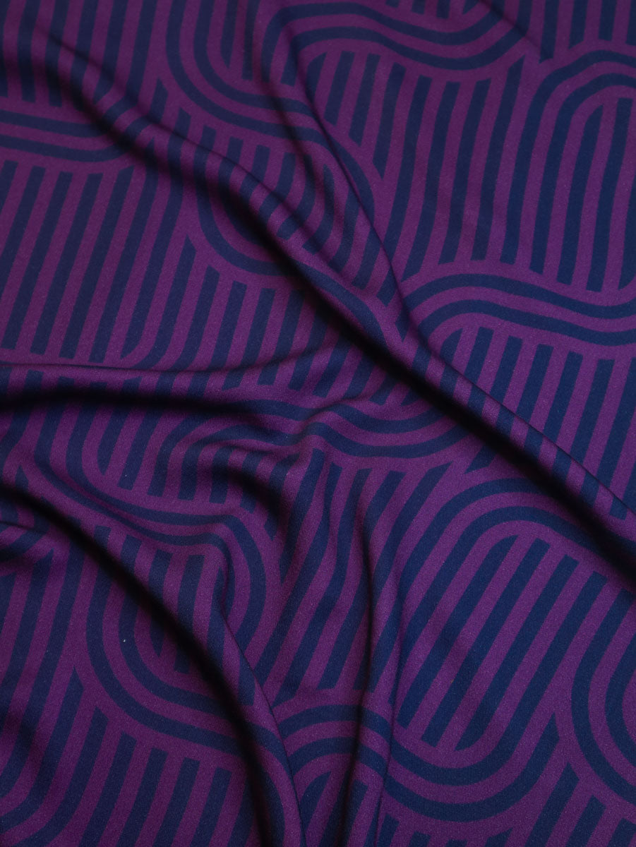 Ziggy Cerise Viscose Twill