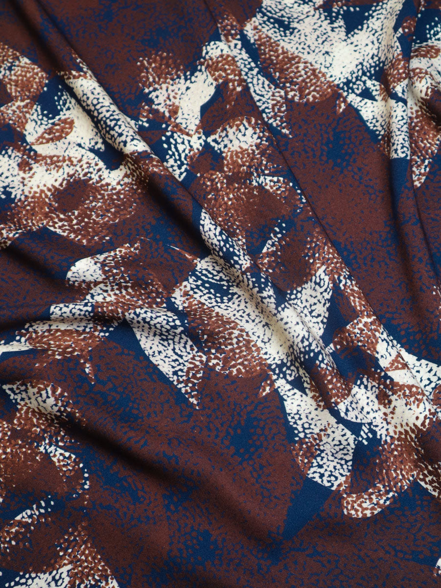 Bree Rust Viscose Twill