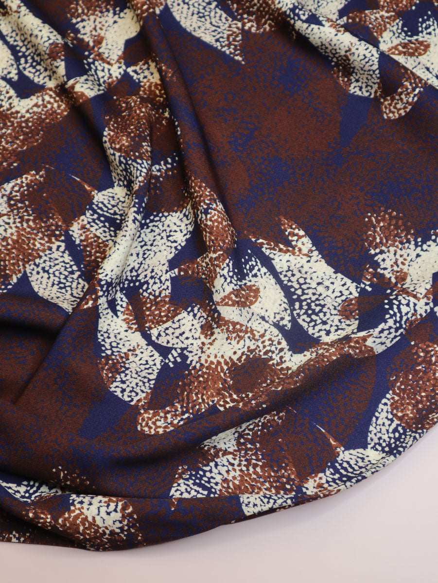 Bree Rust Viscose Twill