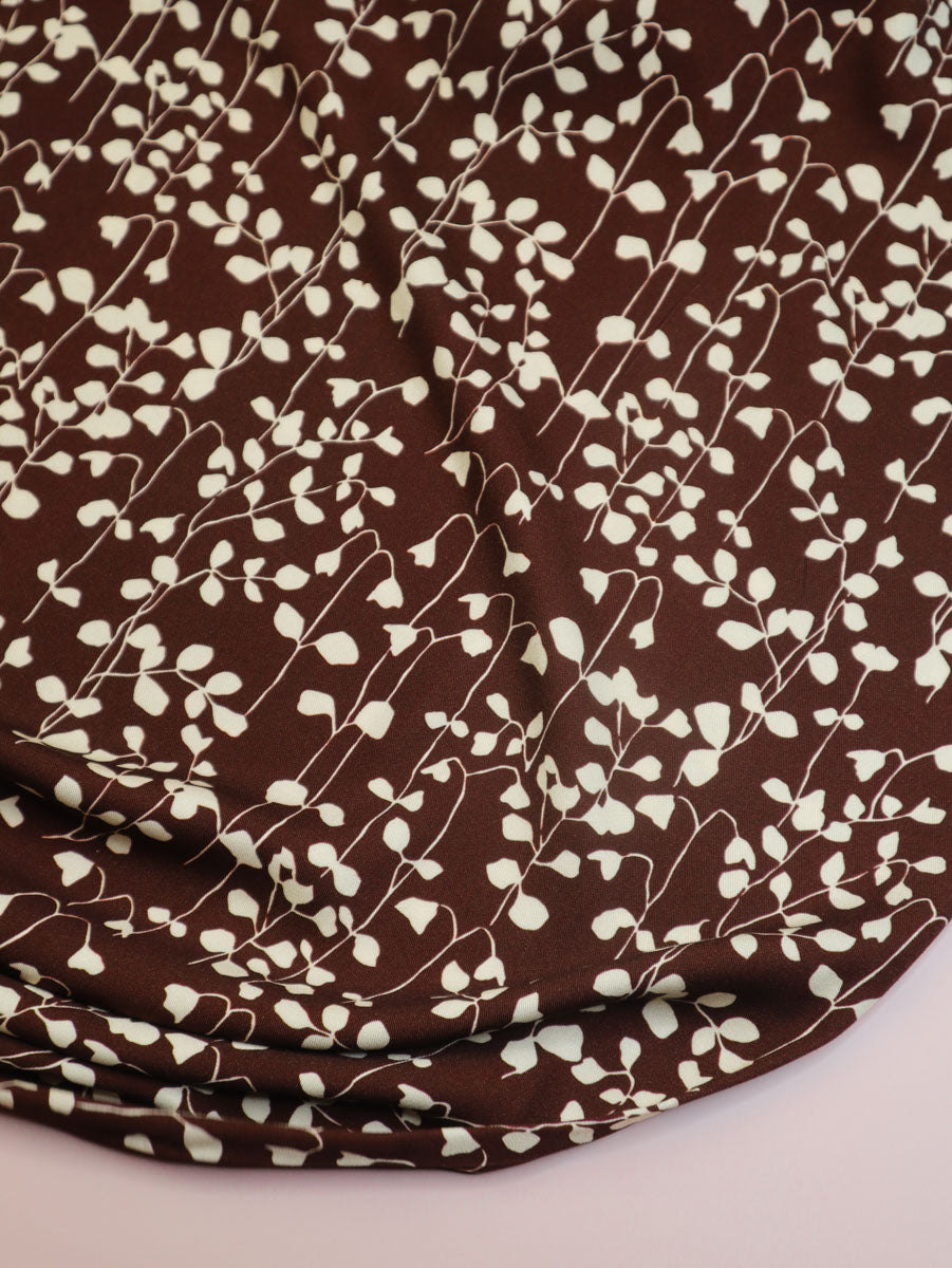 Goya Rust Viscose Twill