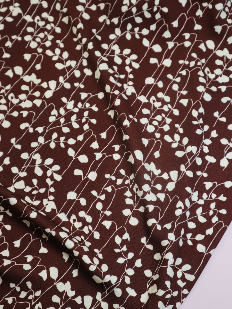 Goya Rust Viscose Twill
