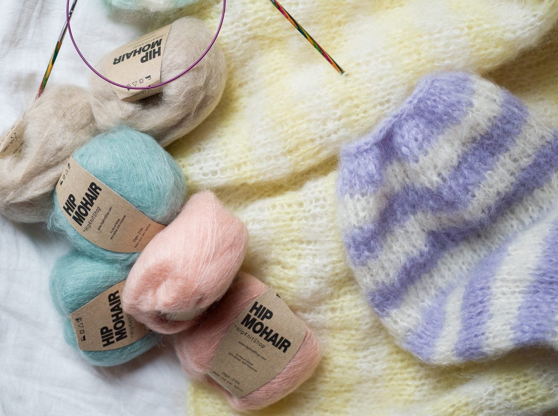 Cloud sweater stripes