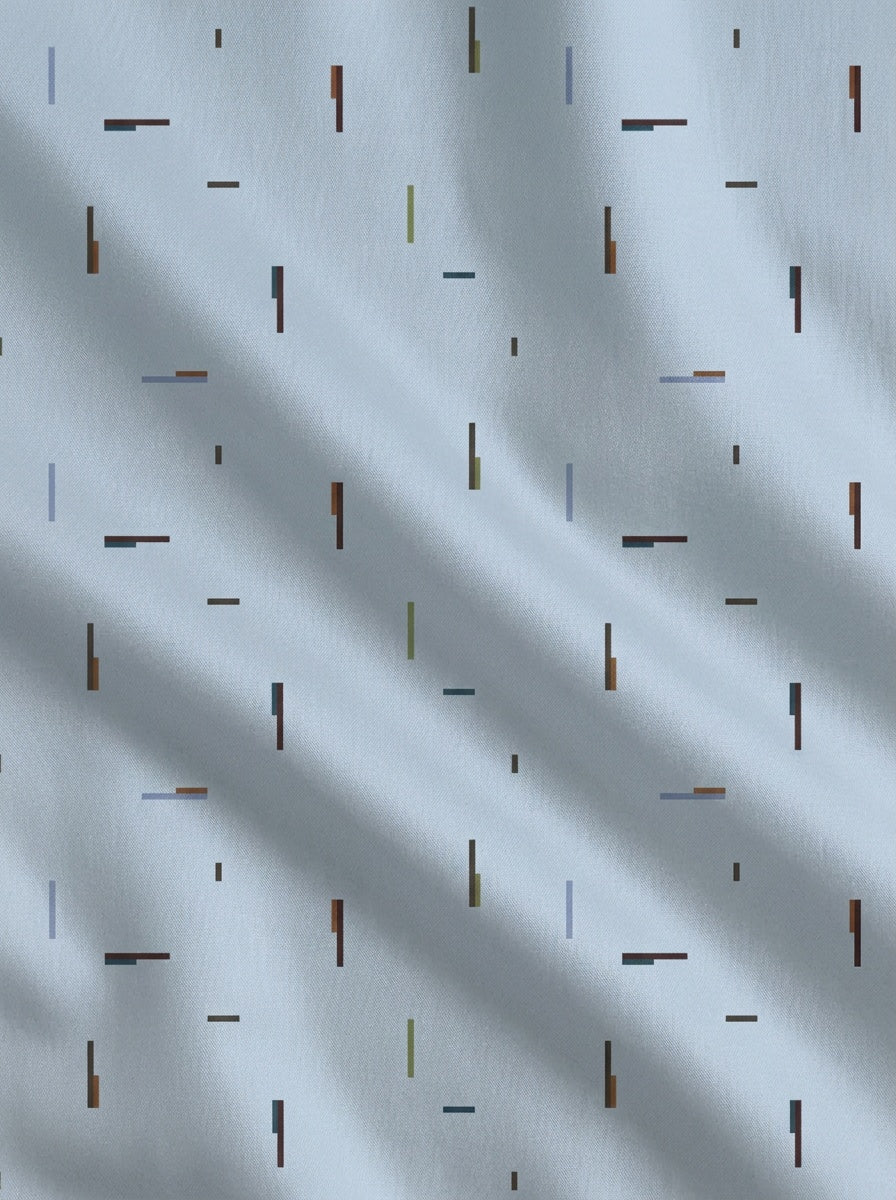 Pixel Trace - Light Blue