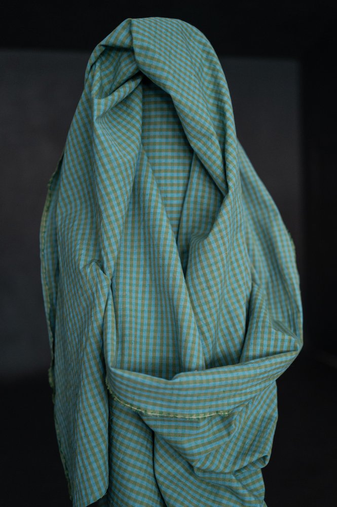 Springwater Organic Cotton/Linen Gingham