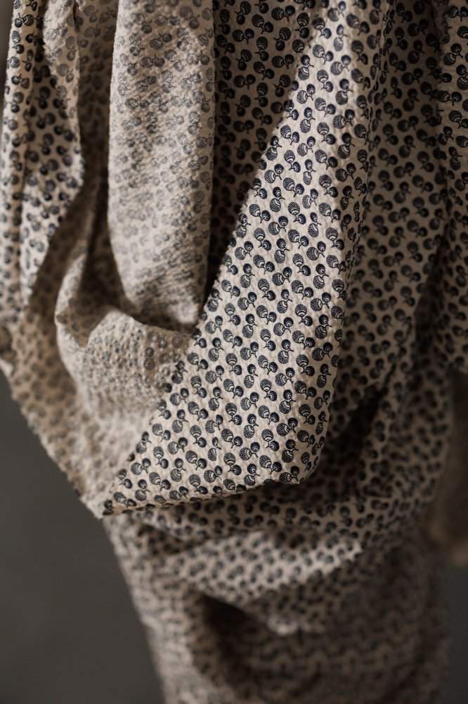 Jouy Blue Seersucker