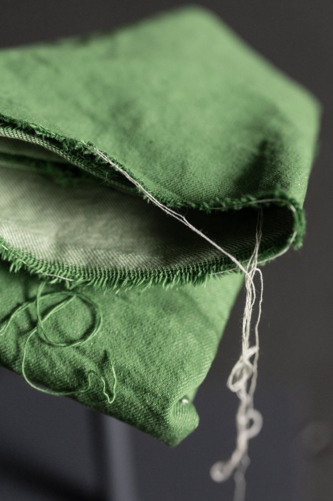 Tomatillo Green - Organic Denim