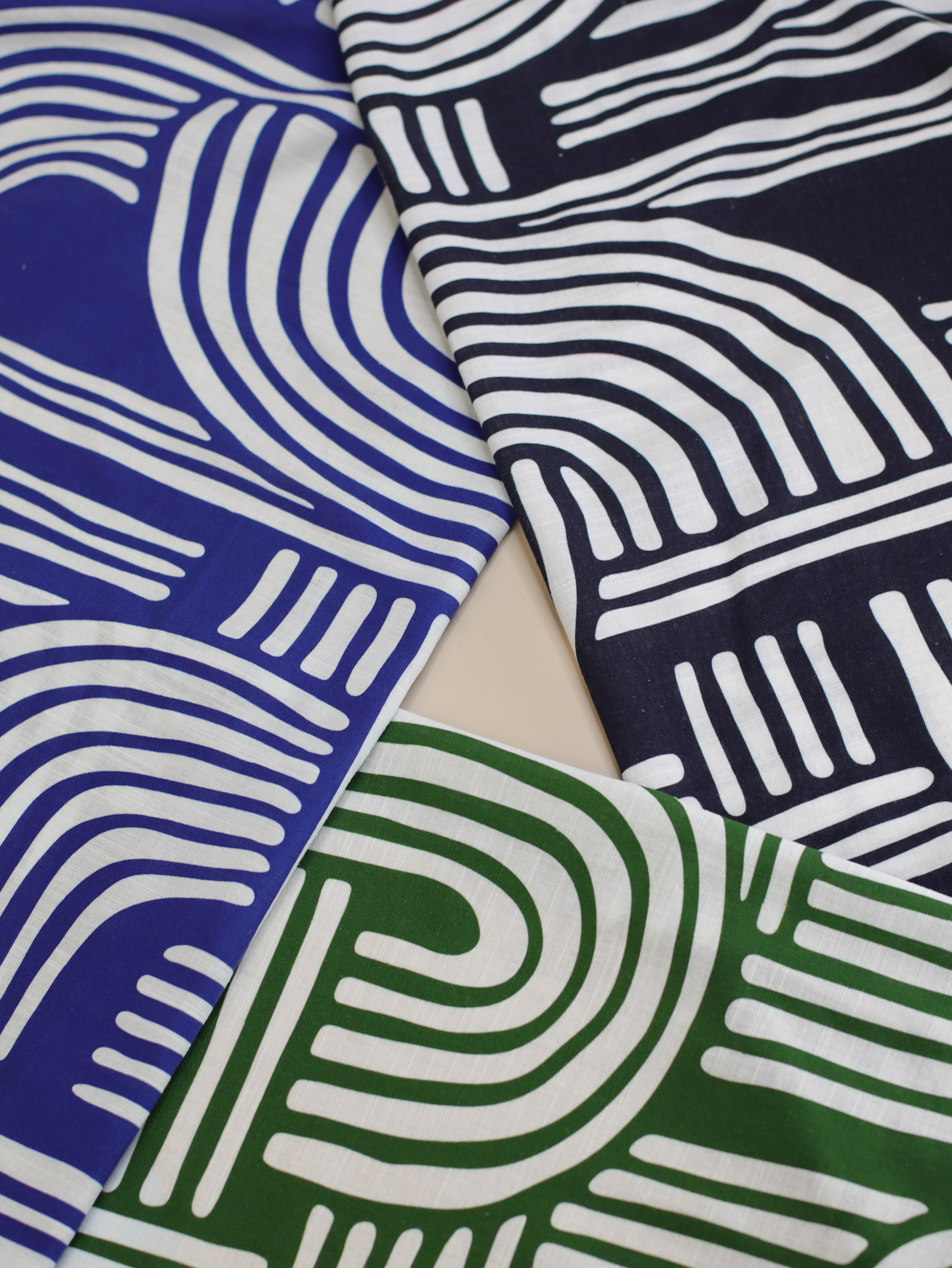Over the rainbow - Cotton/Linen blend