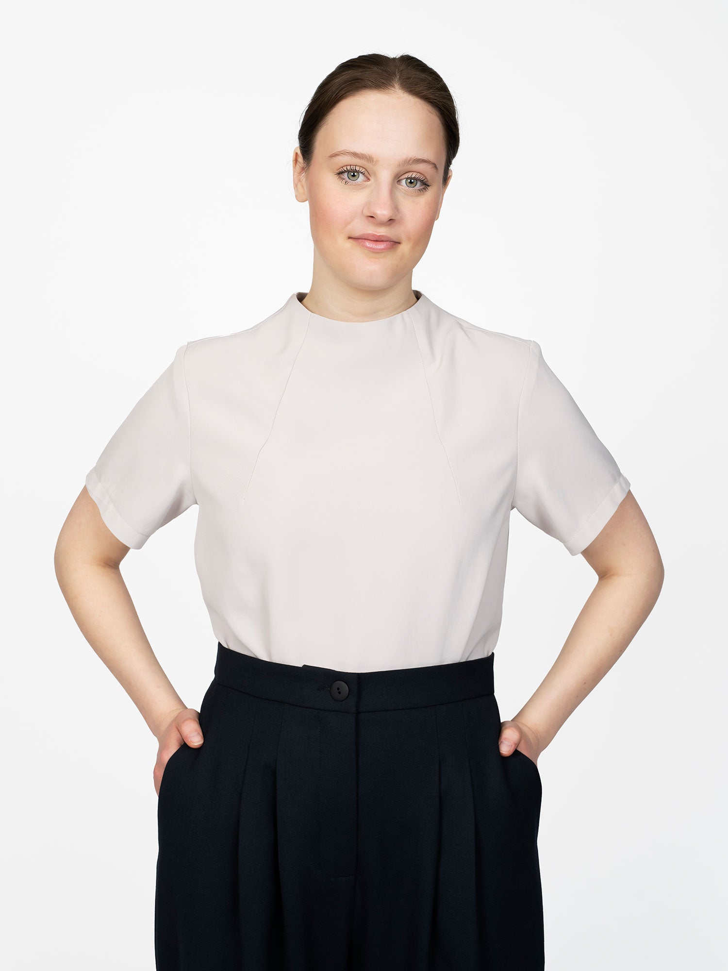 Funnel Neck Top