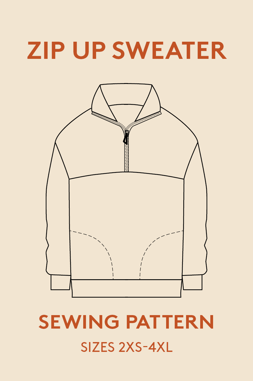 Zip Up Sweater