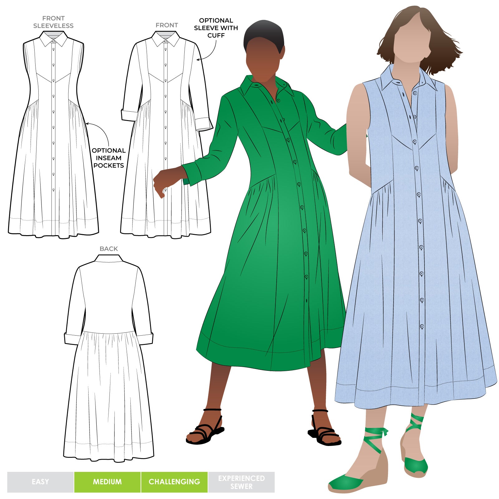 Hampton Woven Dress