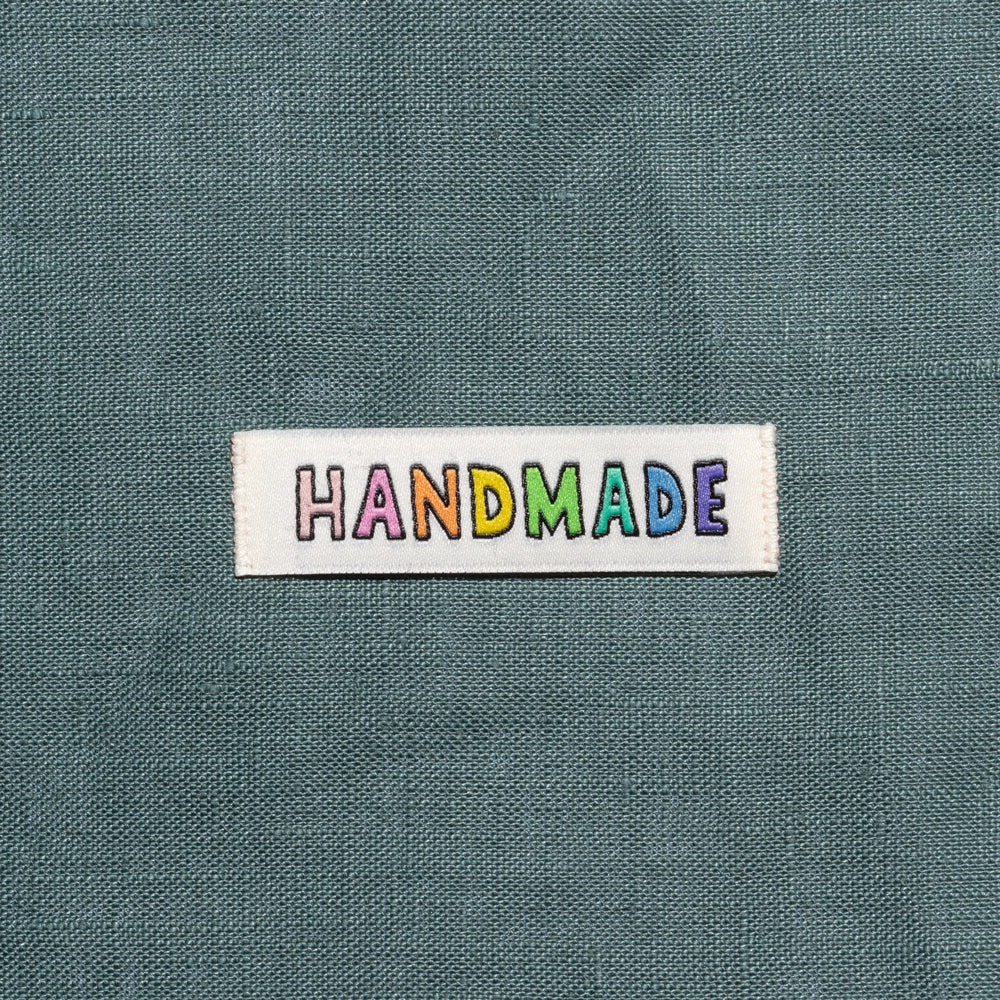 'Handmade rainbow' labels
