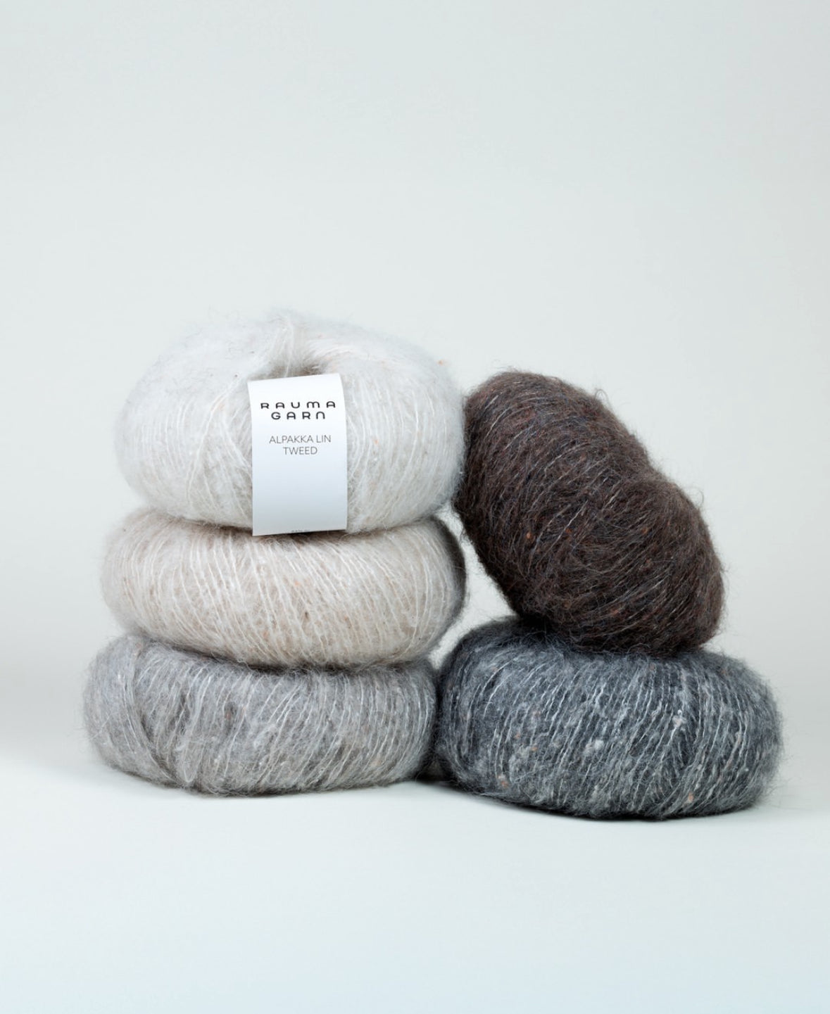 Alpakka Lin Tweed