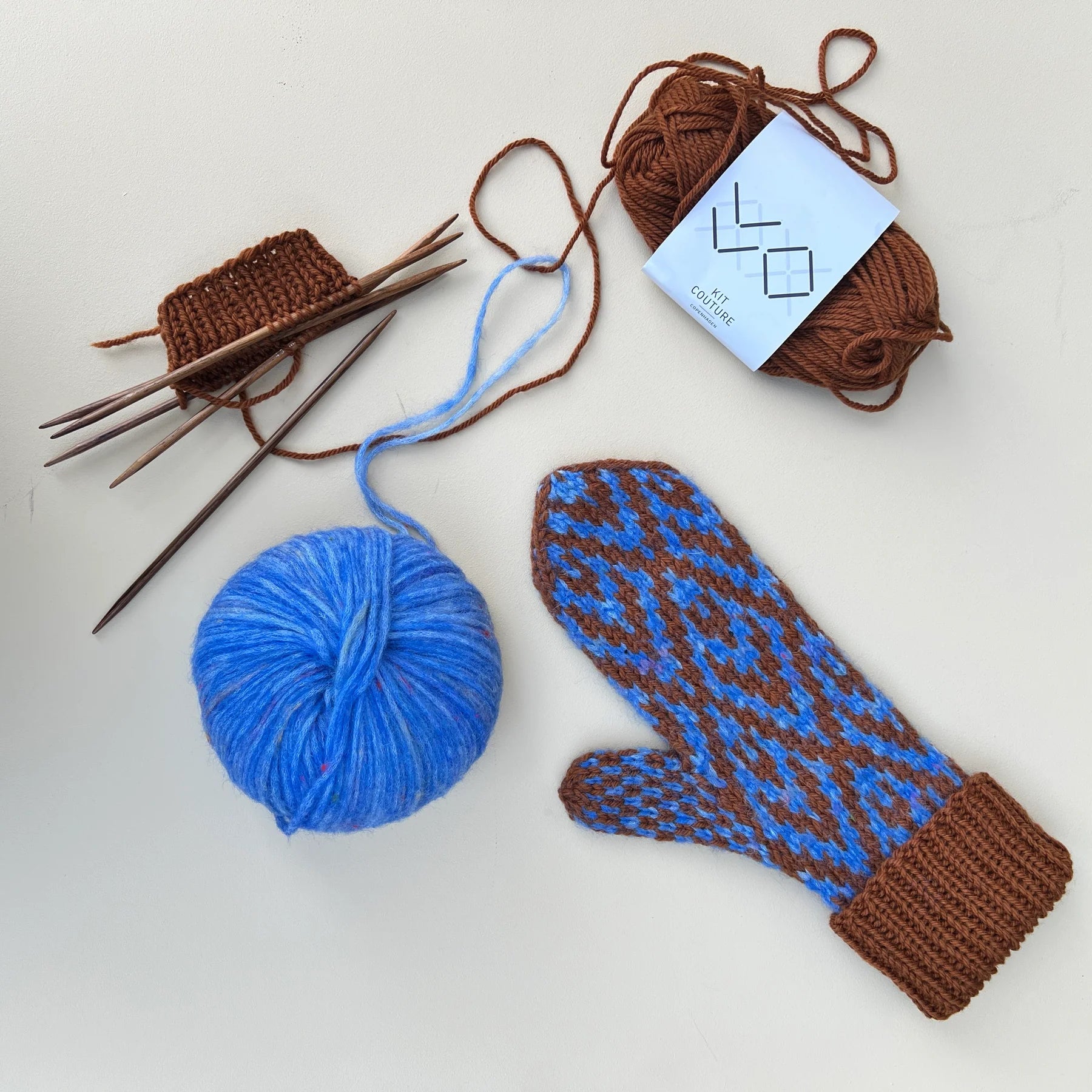 Vanna Knit Mittens