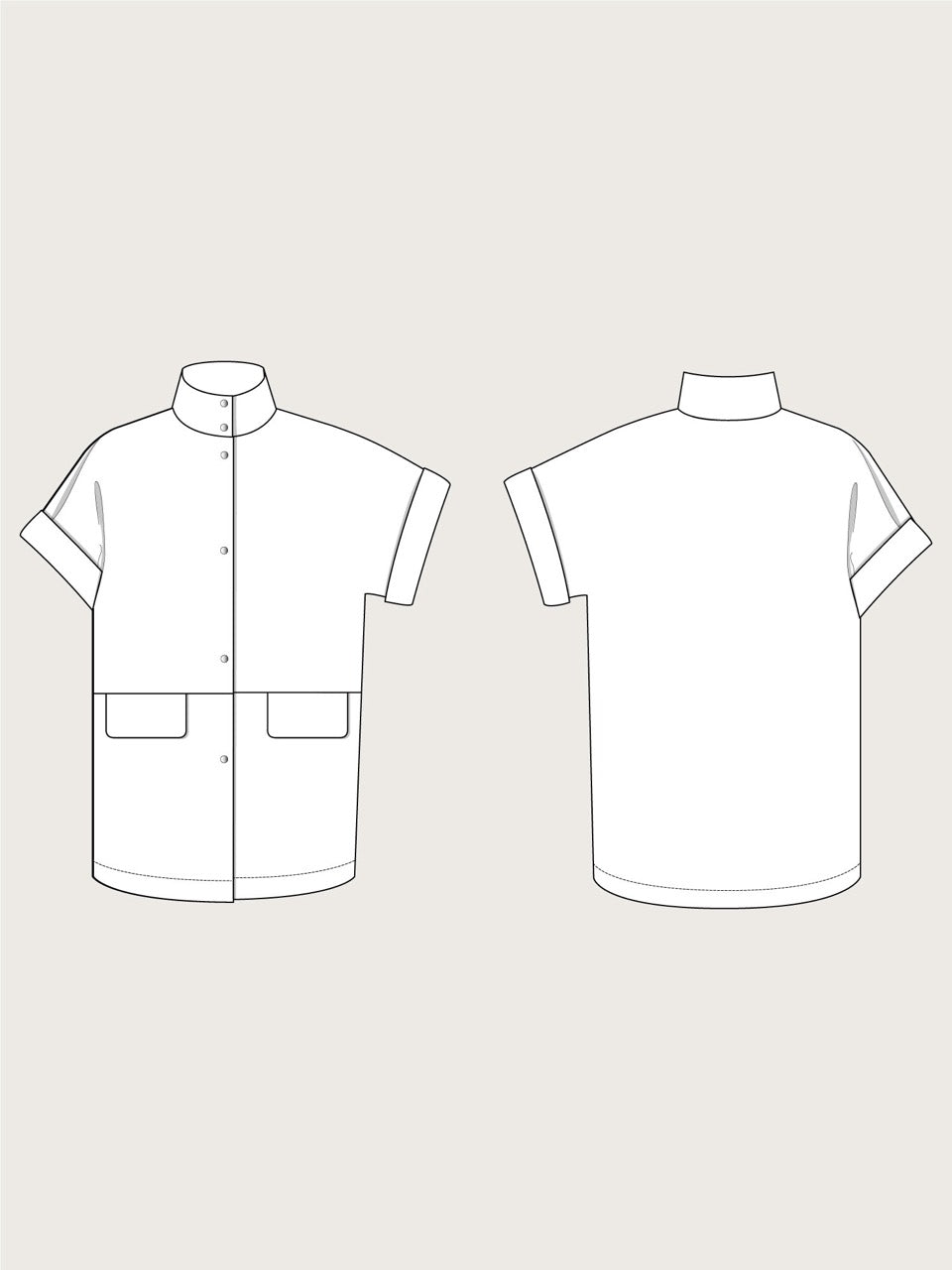 Cap Sleeve Vest