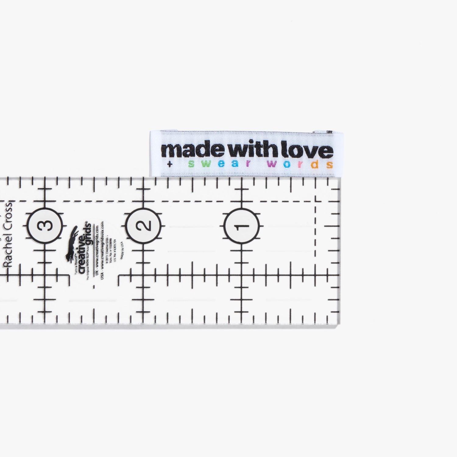 'Made with love and swear words' labels