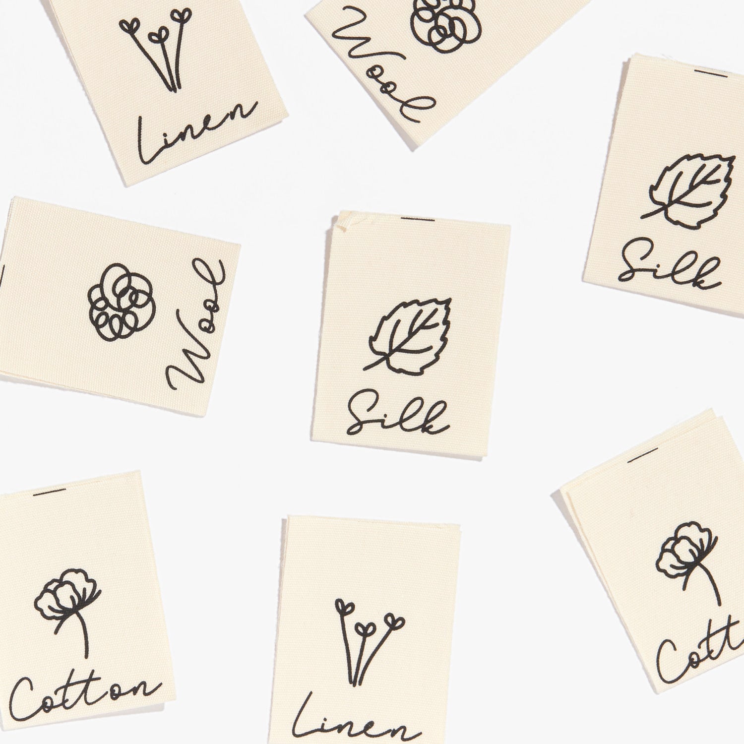 Natural Fibres Collection labels