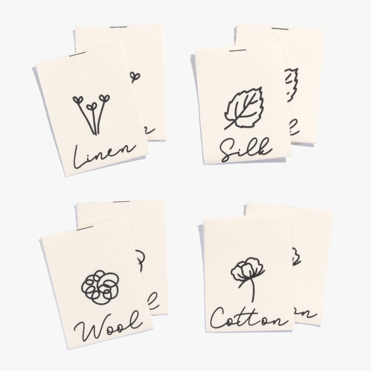 Natural Fibres Collection labels