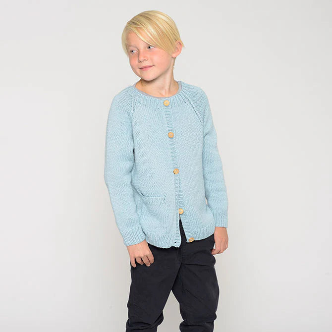Fejø Strikket Cardigan Børn