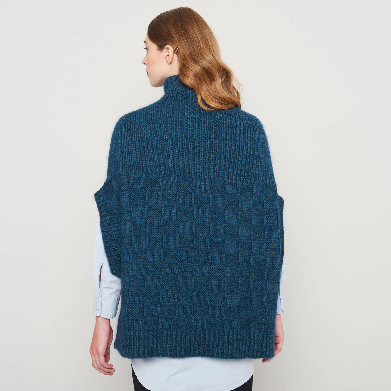 Aksø Strikket Poncho
