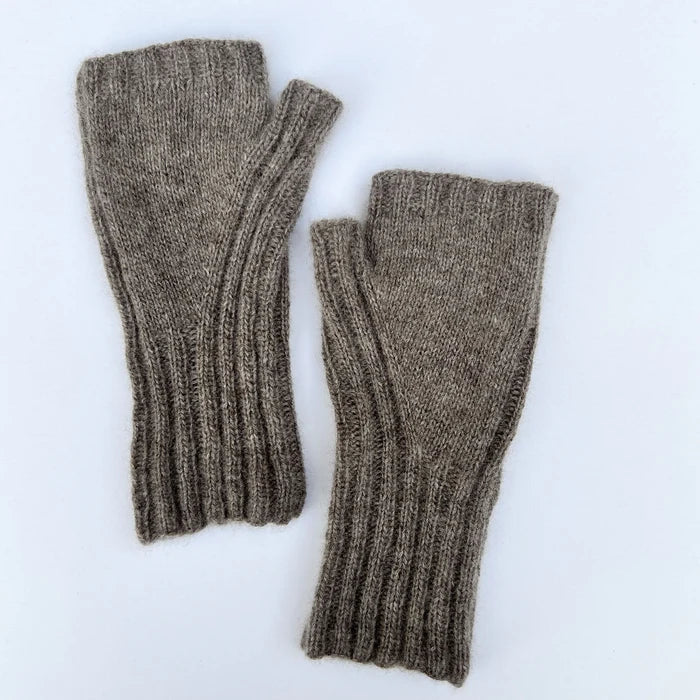 Borgan Knit Fingerless Mittens