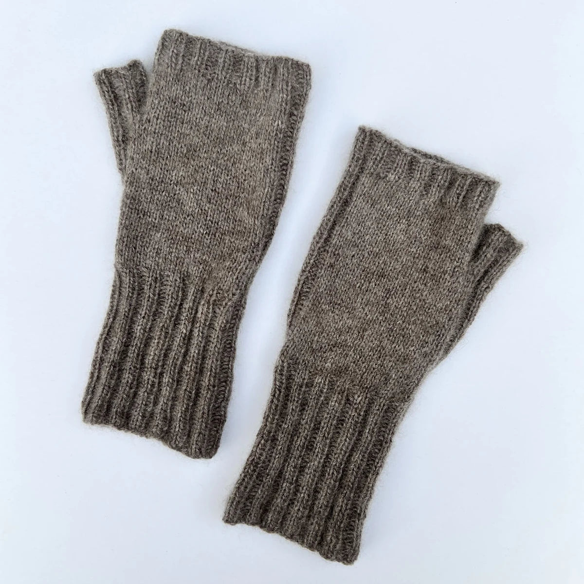Borgan Knit Fingerless Mittens