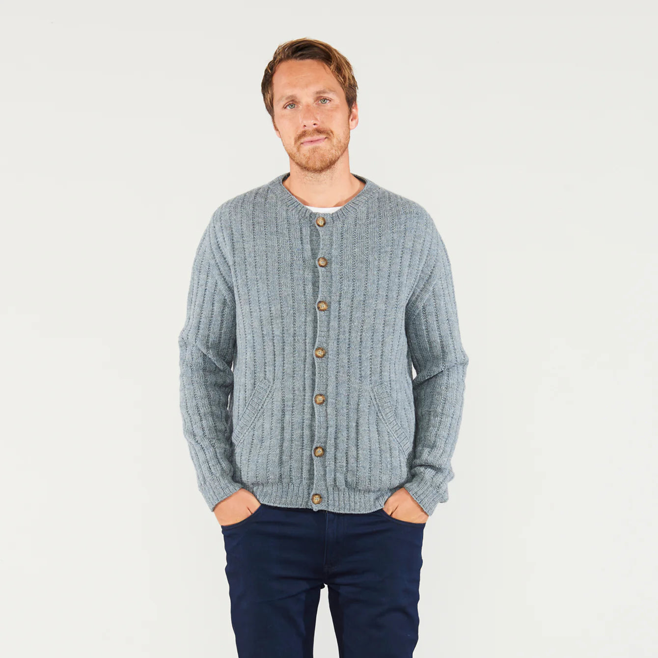 Eldey Knit Cardigan Man