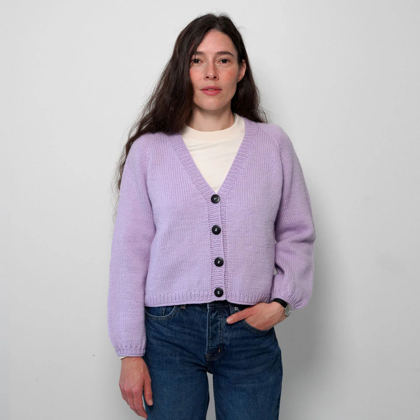 Enholmen Strikket Cardigan